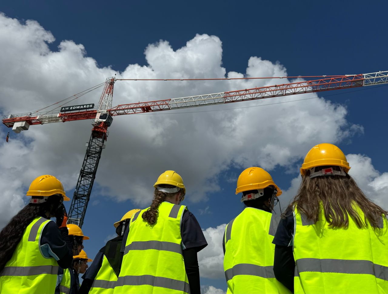 Women in Construction at Microsoft Datacentre